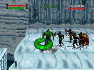The Incredible Hulk screenshot 3 for Sega Saturn